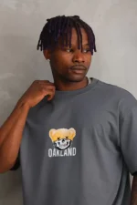 Unisex Baskılı Oversize T-Shirt