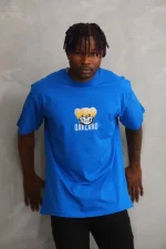 Unisex Baskılı Oversize T-Shirt