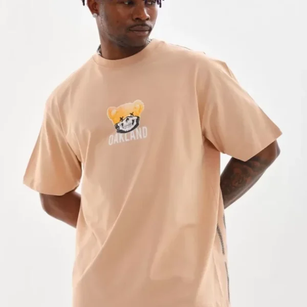 Unisex Baskılı Oversize T-Shirt