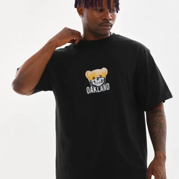 Unisex Baskılı Oversize T-Shirt