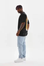 Unisex Baskılı Oversize T-Shirt - Görsel 3