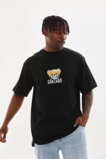 Unisex Baskılı Oversize T-Shirt - Görsel 4