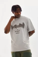Unisex Baskılı Oversize T-Shirt