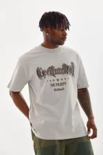 Unisex Baskılı Oversize T-Shirt - Görsel 3