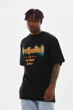 Unisex Baskılı Oversize T-Shirt - Görsel 2