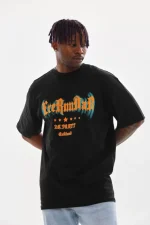 Unisex Baskılı Oversize T-Shirt - Görsel 3