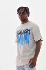 Unisex Baskılı Oversize T-Shirt - Görsel 3