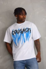 Unisex Baskılı Oversize T-Shirt