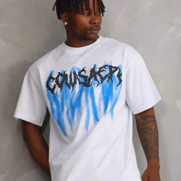 Unisex Baskılı Oversize T-Shirt