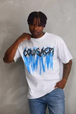 Unisex Baskılı Oversize T-Shirt - Görsel 3