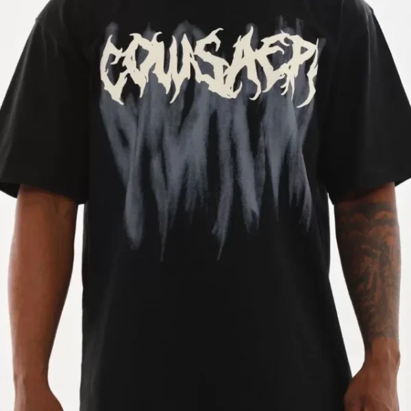 Unisex Baskılı Oversize T-Shirt