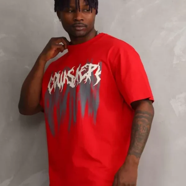 Unisex Baskılı Oversize T-Shirt