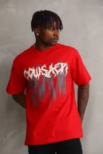 Unisex Baskılı Oversize T-Shirt - Görsel 4