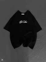 Unisex Baskılı Oversize T-Shirt - Görsel 4