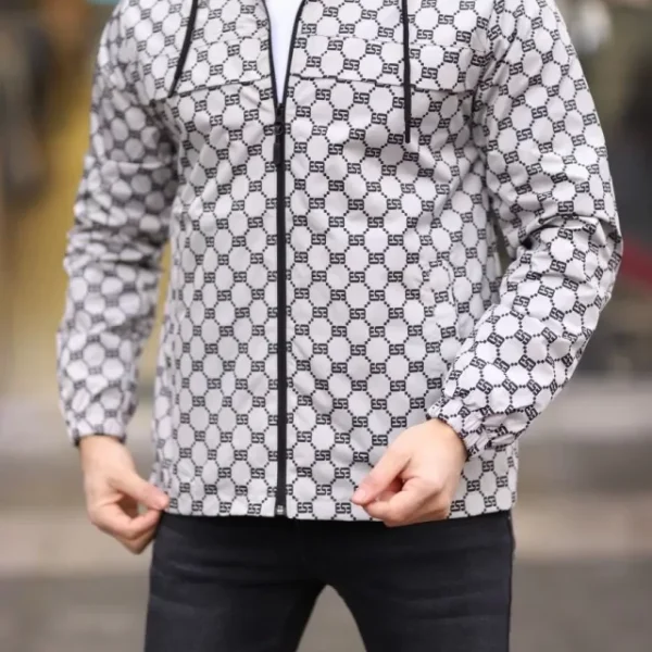 Unisex Kapüşonlu İçi Astarlı Yağmurluk