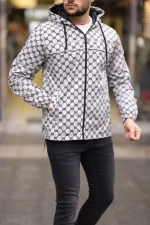 Unisex Kapüşonlu İçi Astarlı Yağmurluk - Görsel 2