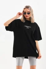 Unisex Baskılı Oversize T-Shirt