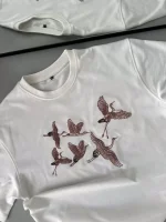 Unisex Nakış İşlemeli T-Shirt - Görsel 3