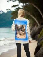 Unisex Bisiklet Yaka Uzun Kollu T-Shirt - Görsel 2