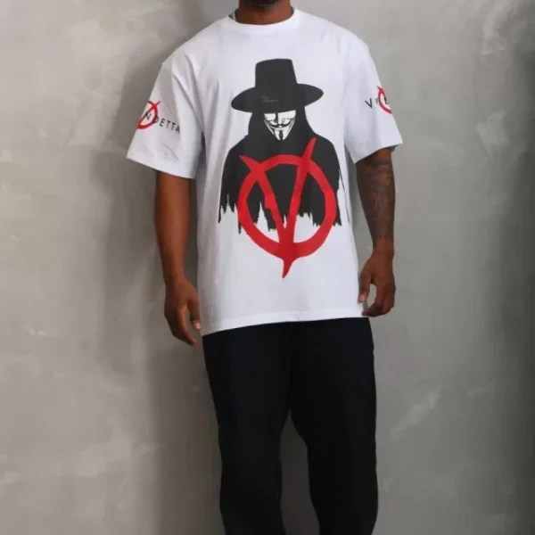 Unisex Oversize Baskılı Bisiklet Yaka T-Shirt