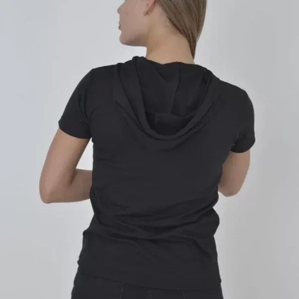 Kapşonlu Slim Fit T-shirt