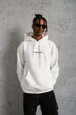 Erkek Astronot Baskılı Kapüşonlu Sweat - Görsel 2