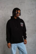 Erkek SCHOOL BOY Baskılı Kapüşonlu Sweat - Görsel 2