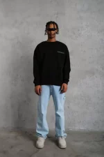 Erkek Baskılı Sweat - Görsel 3