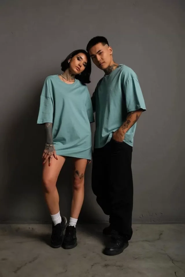 33ece192e9ee26d1d12d5cdb6bda57a8_89202-0.jpg Erkek 24/1 Düz A Kalite Oversize T-shirt - Görsel 1