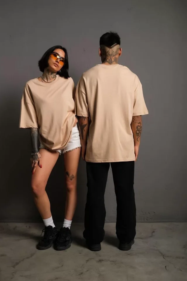 33ece192e9ee26d1d12d5cdb6bda57a8_89215-0.jpg Erkek 24/1 Düz A Kalite Oversize T-shirt - Görsel 1
