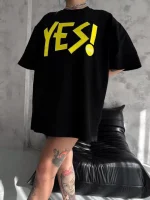 Unisex Nakış İşlemeli T-Shirt