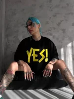 Unisex Nakış İşlemeli T-Shirt - Görsel 2