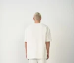 Unisex Basic Bisiklet Yaka Oversize T-Shirt - Görsel 2