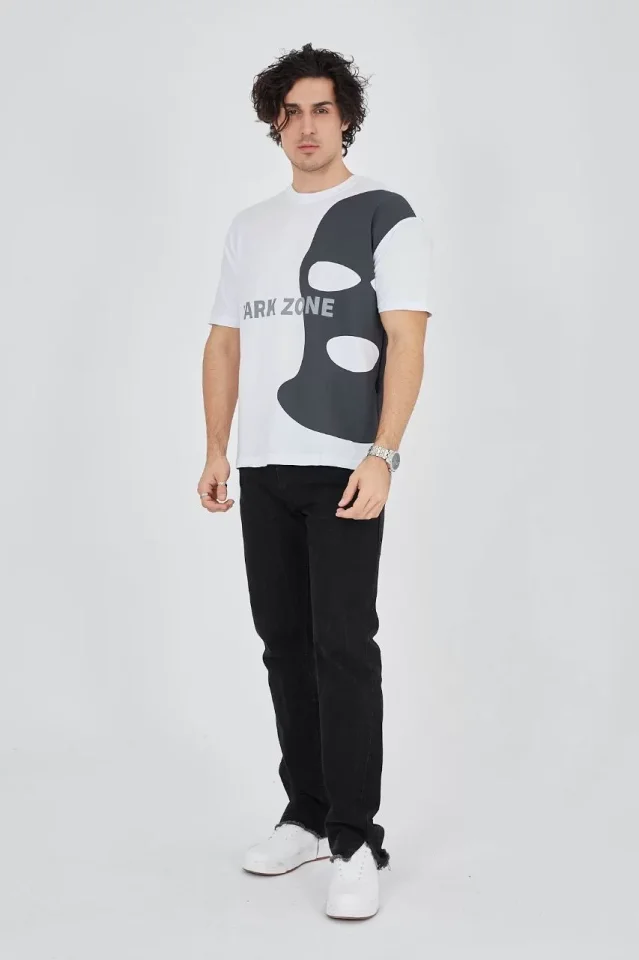 33ece192e9ee26d1d12d5cdb6bda57a8_89461-0.jpg Erkek Baskılı T-Shirt - Görsel 1