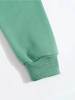 Erkek Düz Kapüşonlu Sweat - Görsel 3