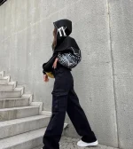 Bape Spider Baskılı Oversize Hırka - Görsel 3