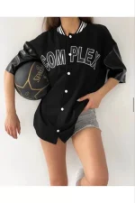 Complex Kolej Oversize T-shirt - Görsel 3